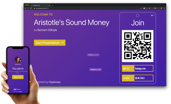 Goodbye old slides. Hello interactions!
