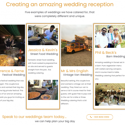 Mobile Wedding Catering Services